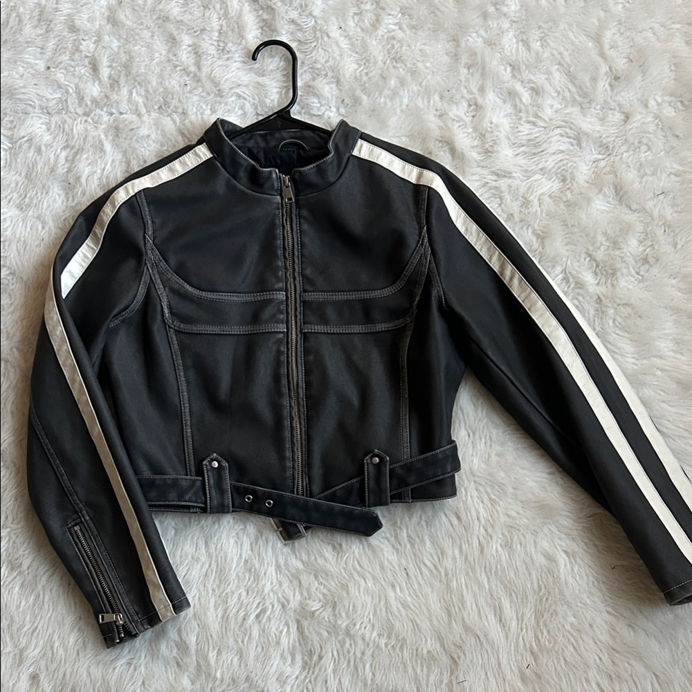 Urban Outfitters Black Leather Jacket